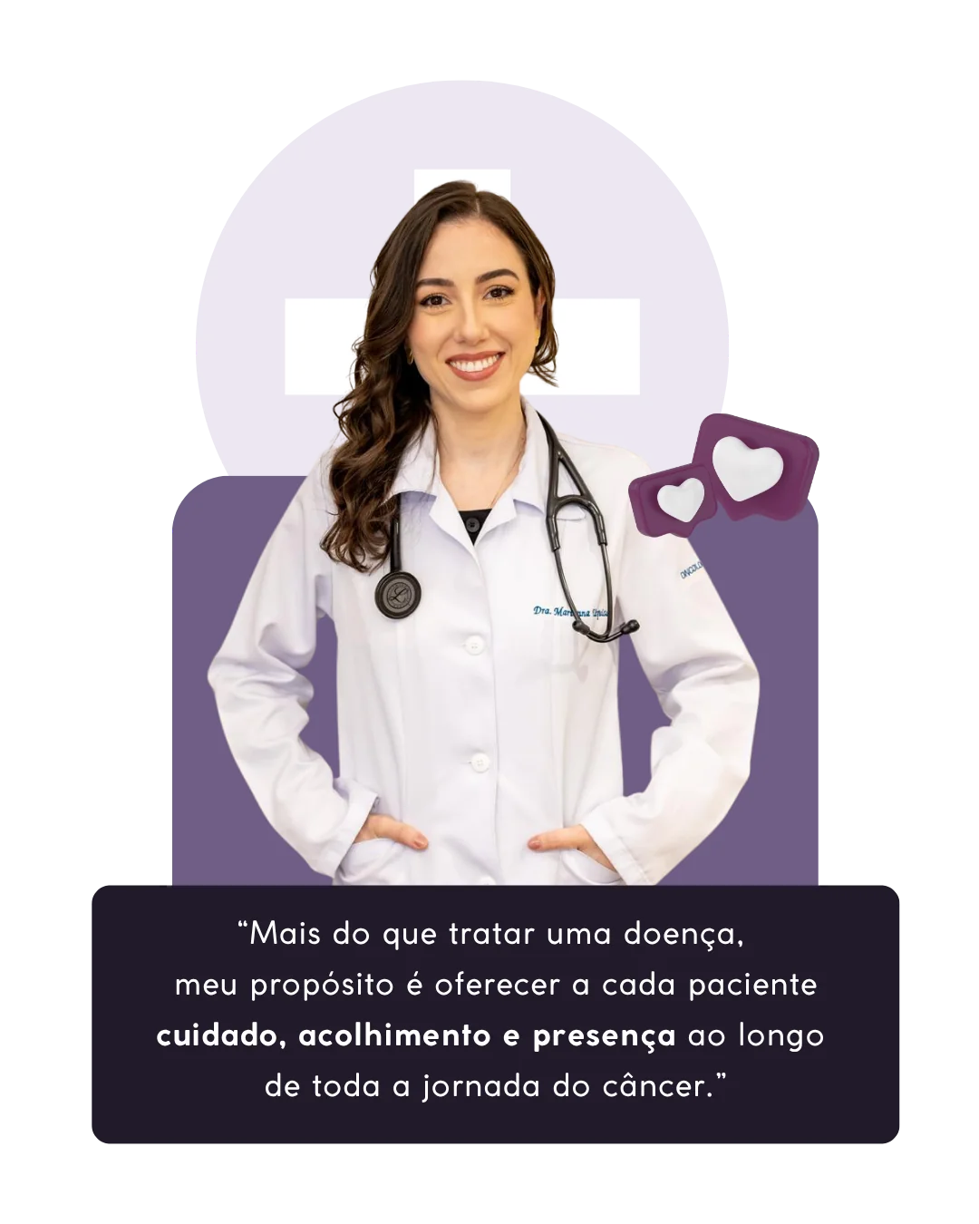 Dra. Marianna Urquiza — Oncologista Clínica em Recife